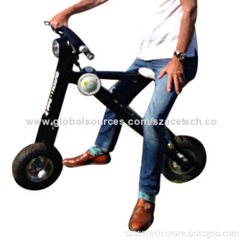 Electric Bicycle, 30kg, Patent Foldable, with Lithium Battery, Disc Brake and Fully Aluminum Body